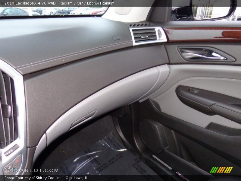 Radiant Silver / Ebony/Titanium 2010 Cadillac SRX 4 V6 AWD