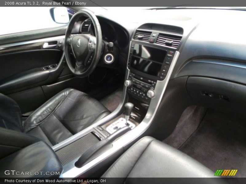 Royal Blue Pearl / Ebony 2008 Acura TL 3.2