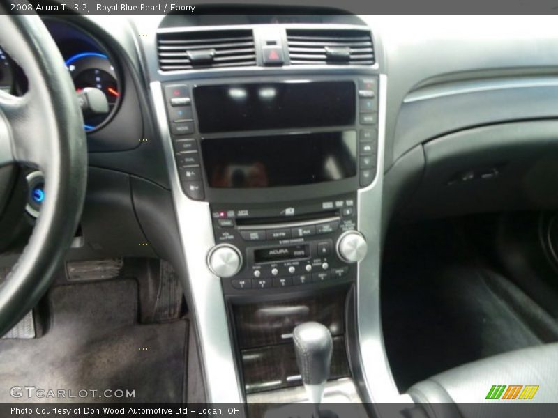 Royal Blue Pearl / Ebony 2008 Acura TL 3.2