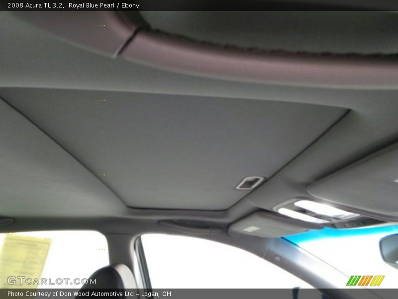 Royal Blue Pearl / Ebony 2008 Acura TL 3.2