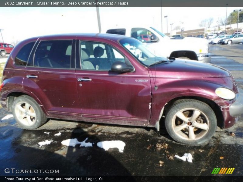 Deep Cranberry Pearlcoat / Taupe 2002 Chrysler PT Cruiser Touring