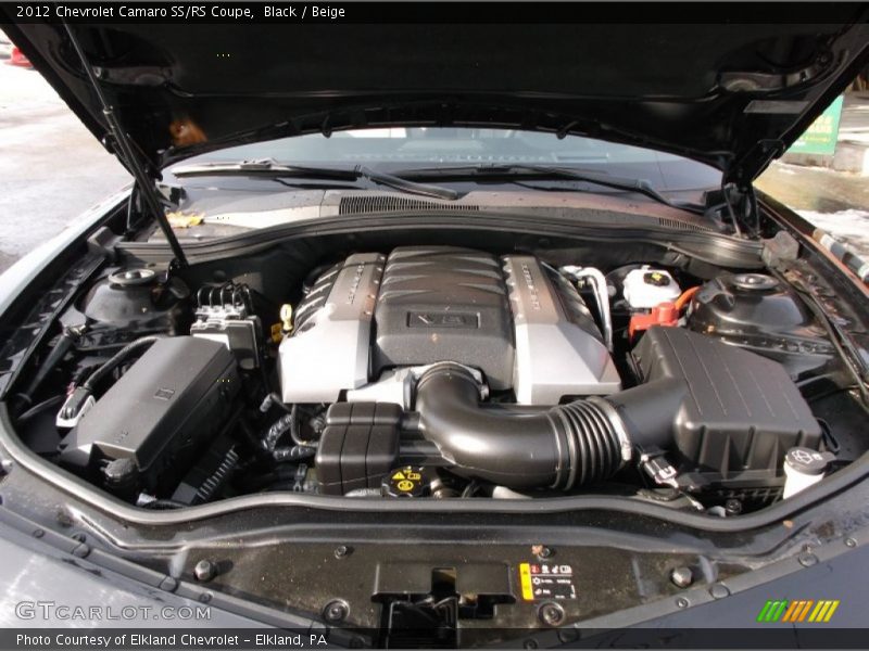  2012 Camaro SS/RS Coupe Engine - 6.2 Liter OHV 16-Valve V8