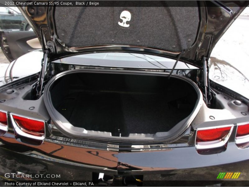 Black / Beige 2012 Chevrolet Camaro SS/RS Coupe