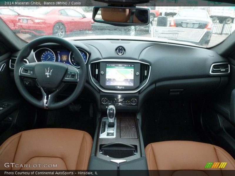Bianco (White) / Cuoio 2014 Maserati Ghibli