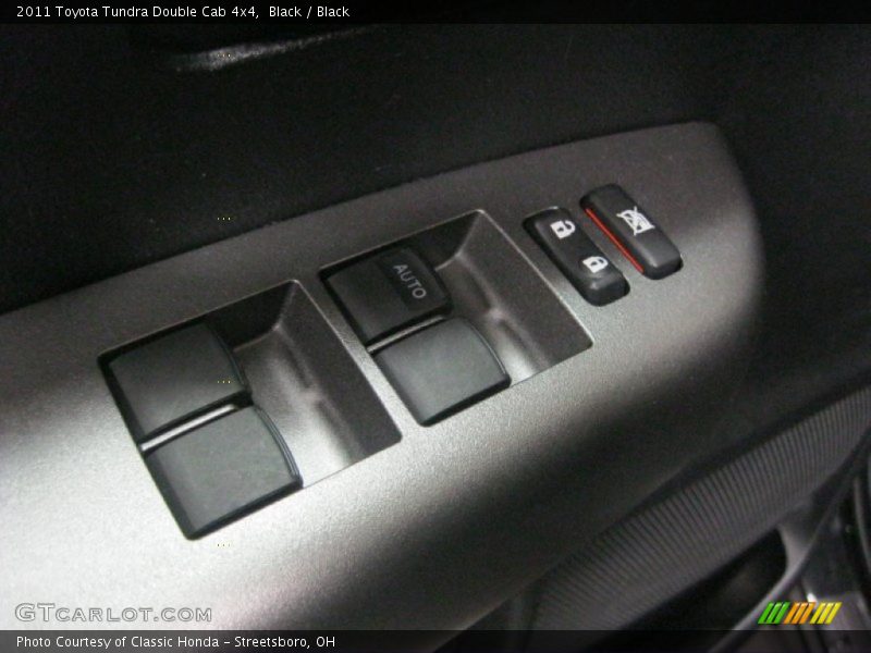 Black / Black 2011 Toyota Tundra Double Cab 4x4