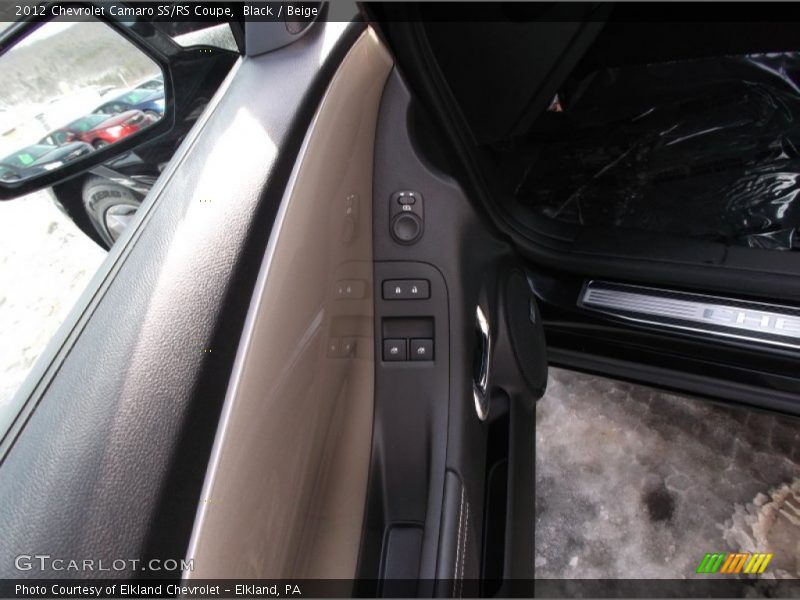 Black / Beige 2012 Chevrolet Camaro SS/RS Coupe