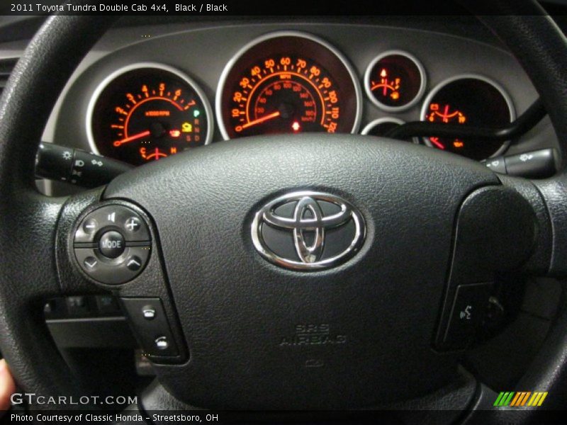 Black / Black 2011 Toyota Tundra Double Cab 4x4