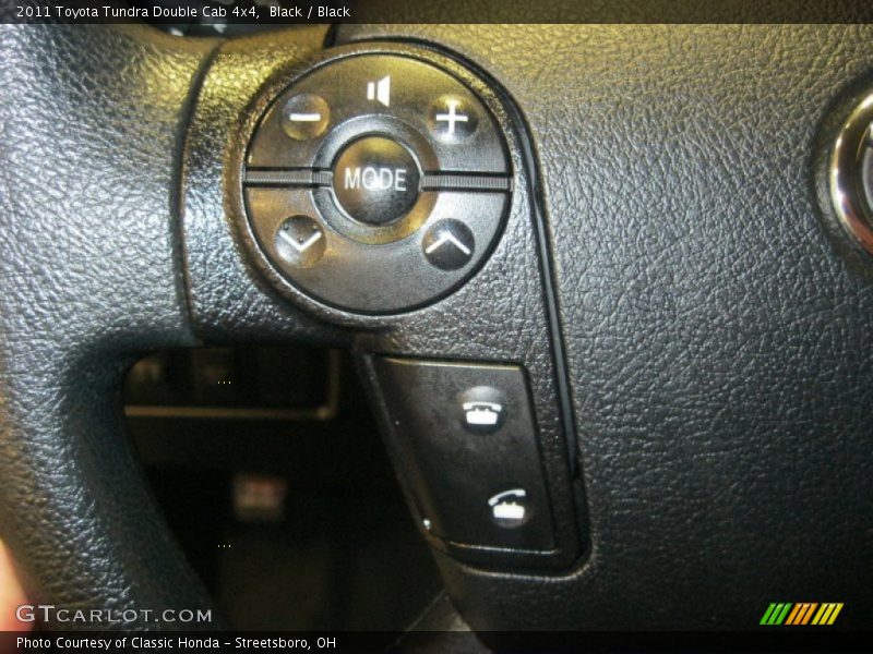 Black / Black 2011 Toyota Tundra Double Cab 4x4