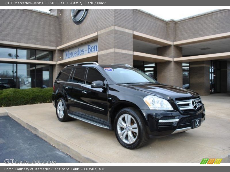 Black / Black 2010 Mercedes-Benz GL 350 BlueTEC 4Matic