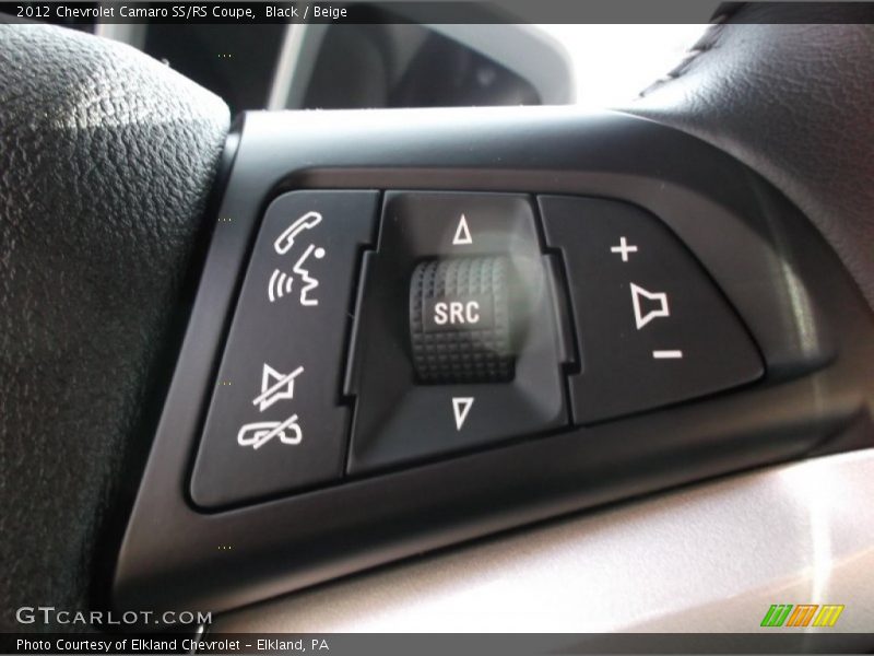 Controls of 2012 Camaro SS/RS Coupe