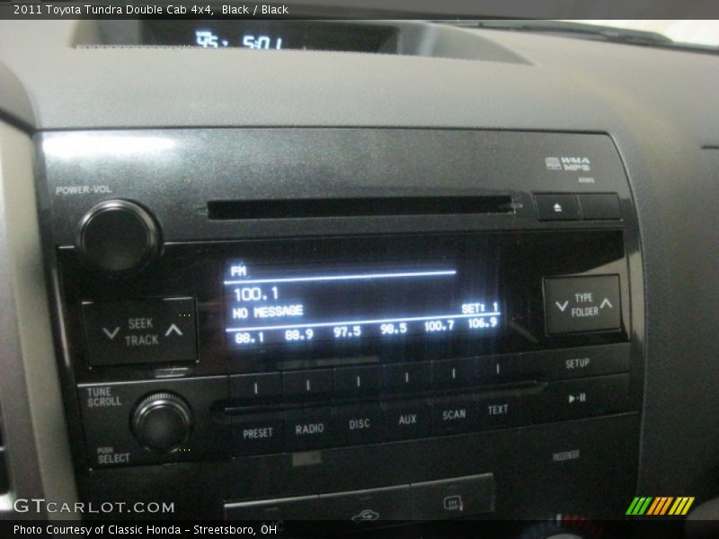 Black / Black 2011 Toyota Tundra Double Cab 4x4