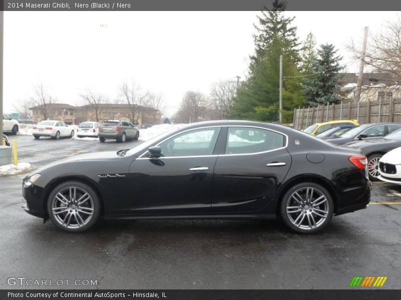 Nero (Black) / Nero 2014 Maserati Ghibli