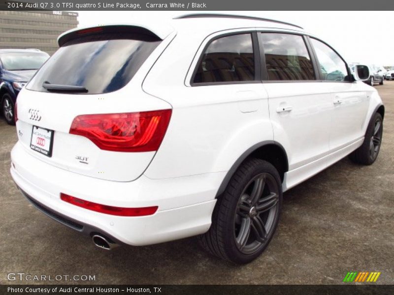 Carrara White / Black 2014 Audi Q7 3.0 TFSI quattro S Line Package