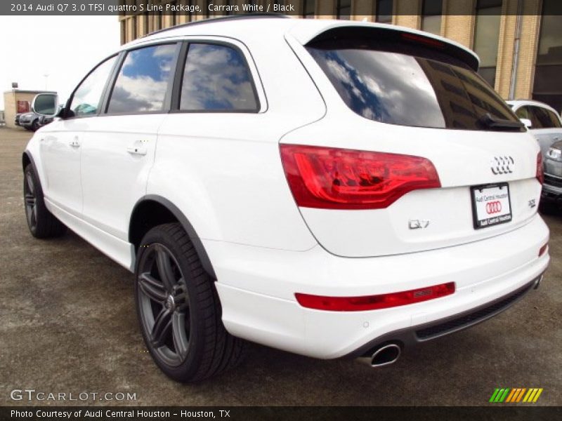 Carrara White / Black 2014 Audi Q7 3.0 TFSI quattro S Line Package