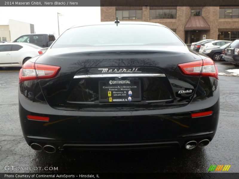 Nero (Black) / Nero 2014 Maserati Ghibli