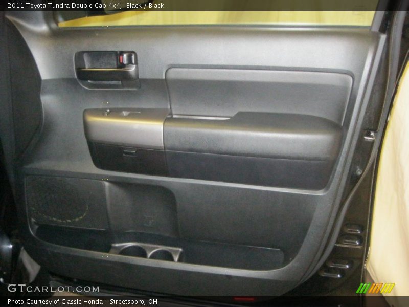 Black / Black 2011 Toyota Tundra Double Cab 4x4