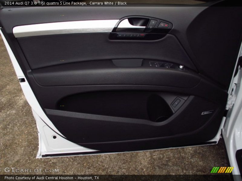 Carrara White / Black 2014 Audi Q7 3.0 TFSI quattro S Line Package