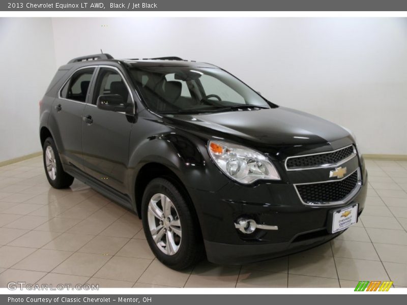 Black / Jet Black 2013 Chevrolet Equinox LT AWD
