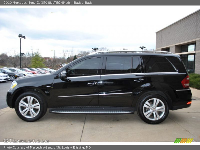 Black / Black 2010 Mercedes-Benz GL 350 BlueTEC 4Matic