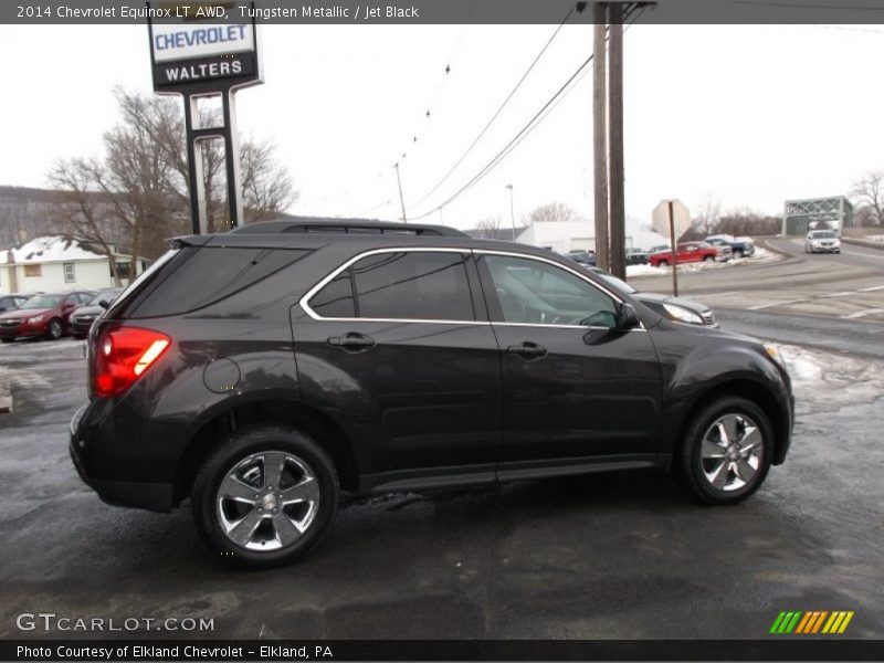 Tungsten Metallic / Jet Black 2014 Chevrolet Equinox LT AWD