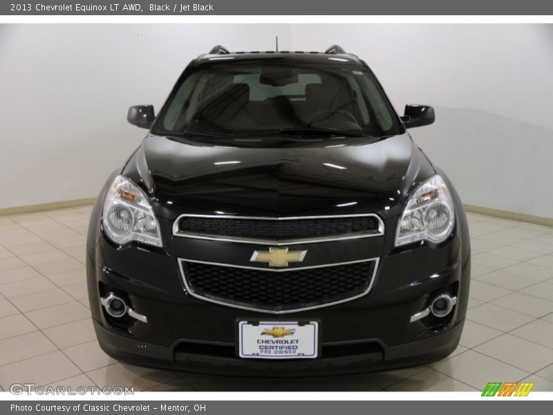 Black / Jet Black 2013 Chevrolet Equinox LT AWD