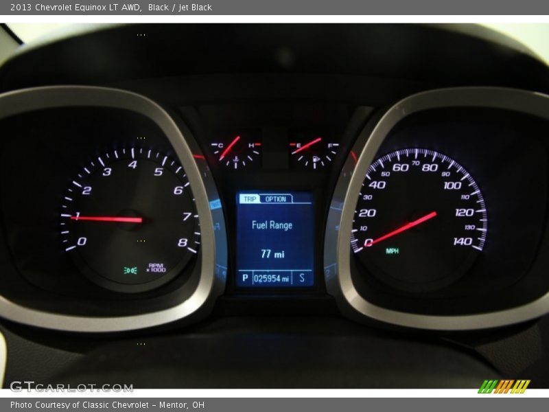 Black / Jet Black 2013 Chevrolet Equinox LT AWD