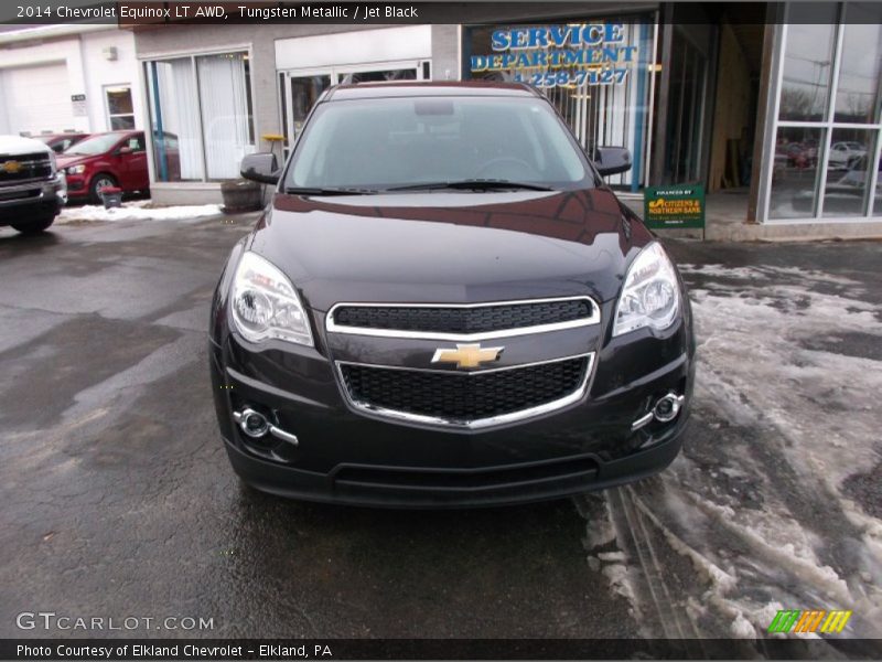 Tungsten Metallic / Jet Black 2014 Chevrolet Equinox LT AWD