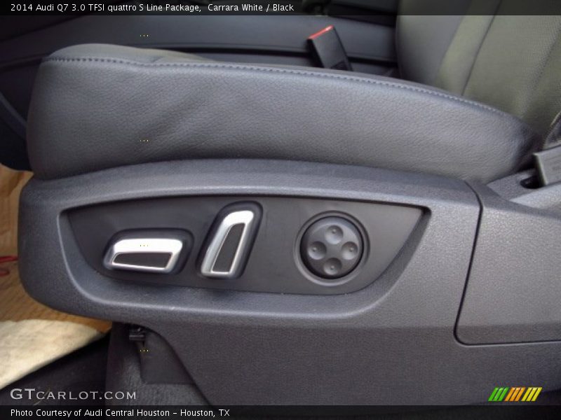 Carrara White / Black 2014 Audi Q7 3.0 TFSI quattro S Line Package