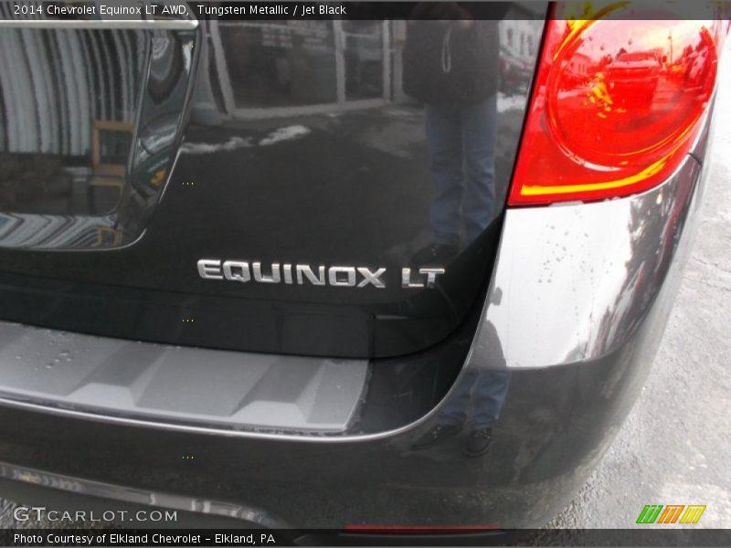 Tungsten Metallic / Jet Black 2014 Chevrolet Equinox LT AWD