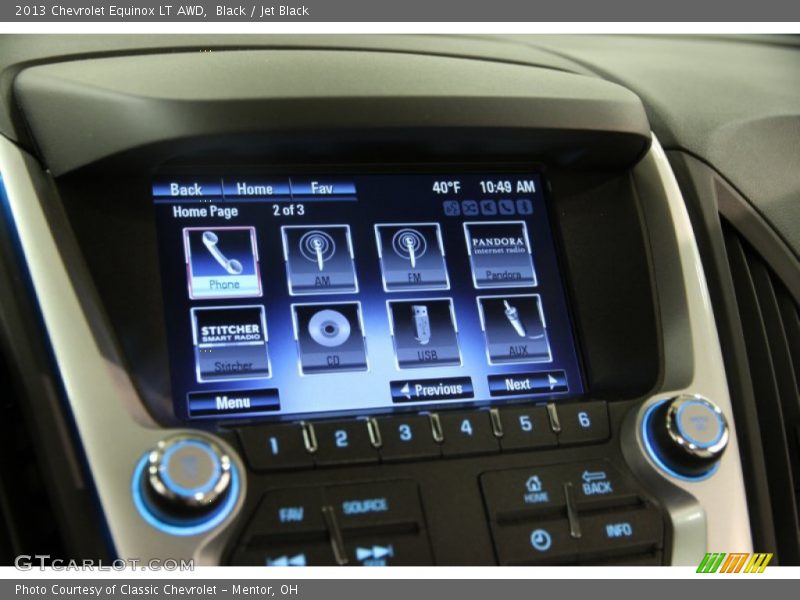 Black / Jet Black 2013 Chevrolet Equinox LT AWD