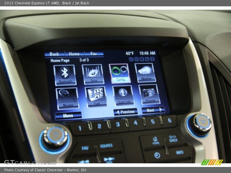 Black / Jet Black 2013 Chevrolet Equinox LT AWD