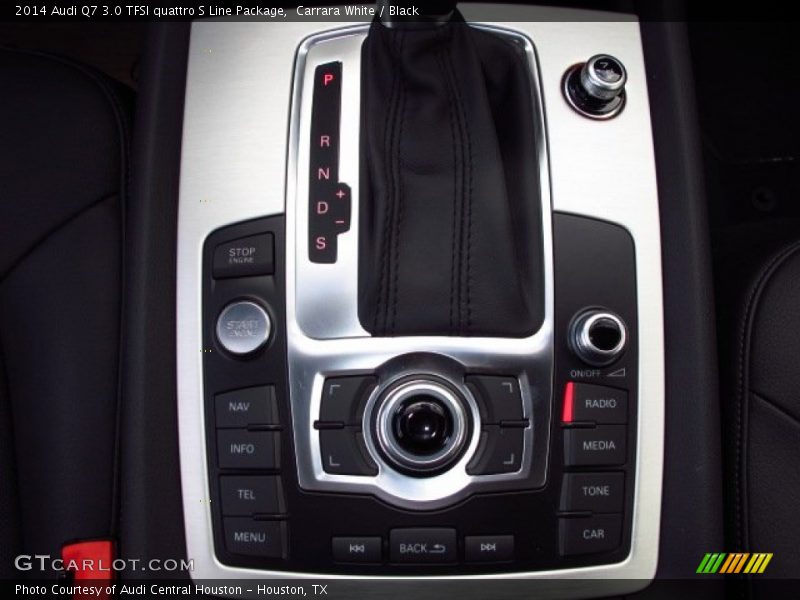 Carrara White / Black 2014 Audi Q7 3.0 TFSI quattro S Line Package