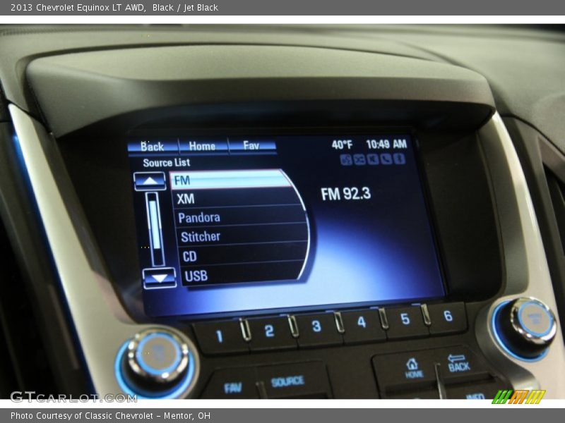 Black / Jet Black 2013 Chevrolet Equinox LT AWD