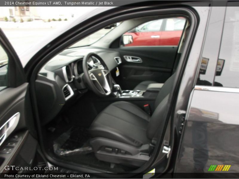 Tungsten Metallic / Jet Black 2014 Chevrolet Equinox LT AWD