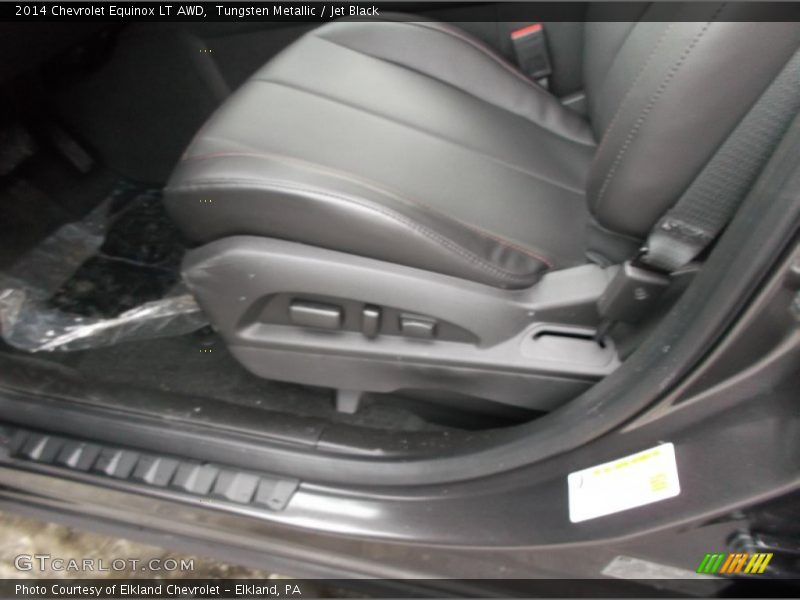 Tungsten Metallic / Jet Black 2014 Chevrolet Equinox LT AWD