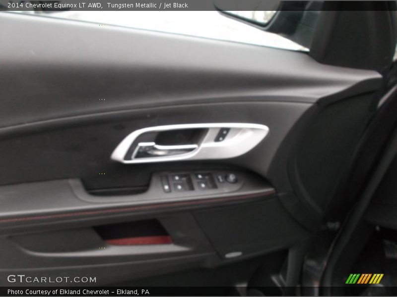 Tungsten Metallic / Jet Black 2014 Chevrolet Equinox LT AWD
