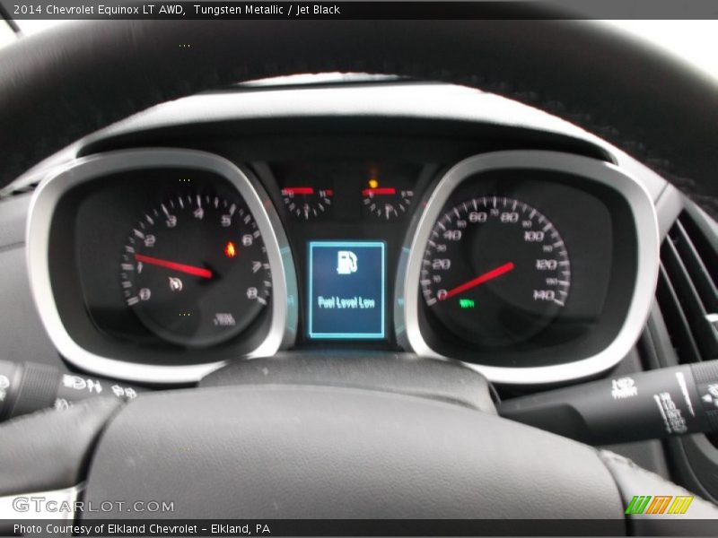 Tungsten Metallic / Jet Black 2014 Chevrolet Equinox LT AWD