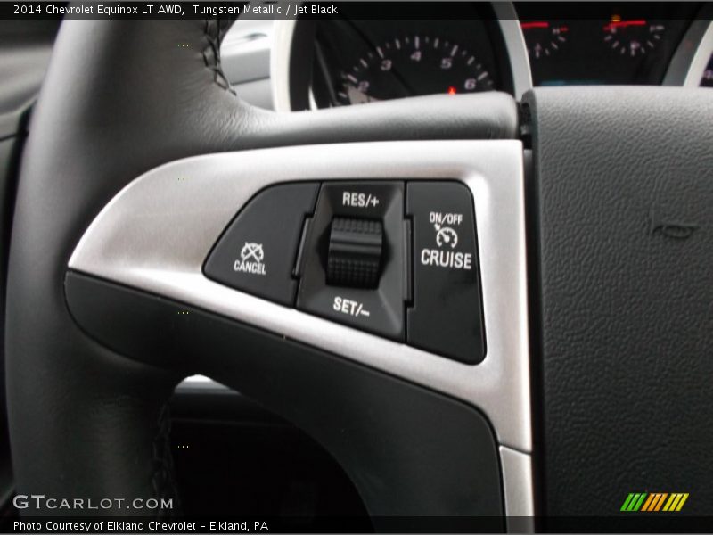 Tungsten Metallic / Jet Black 2014 Chevrolet Equinox LT AWD
