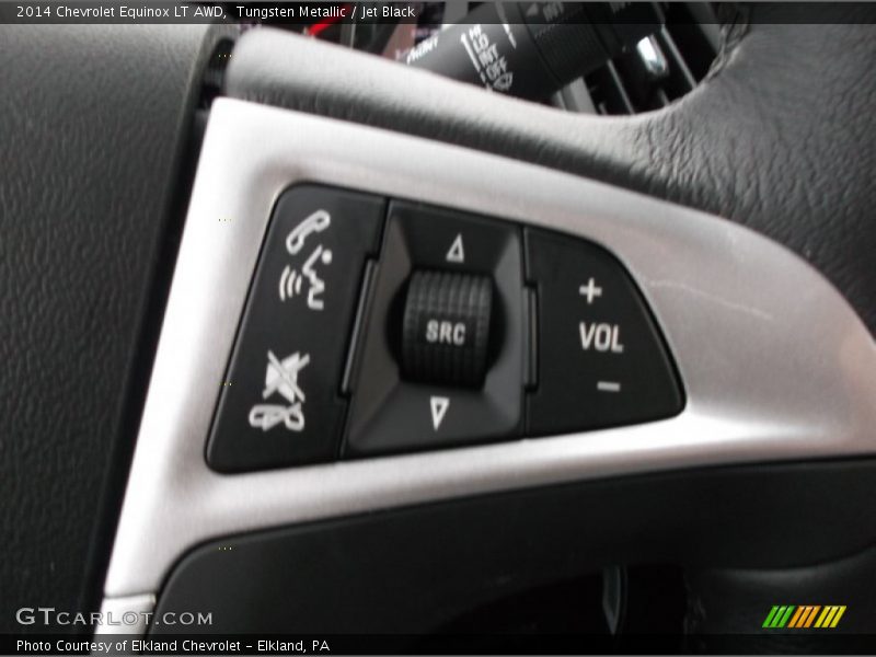 Tungsten Metallic / Jet Black 2014 Chevrolet Equinox LT AWD
