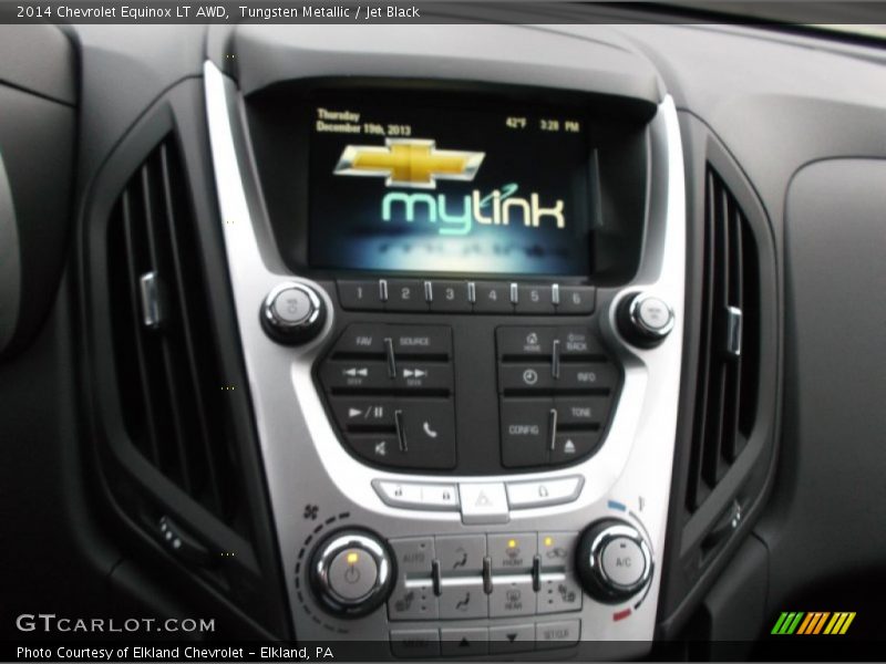 Tungsten Metallic / Jet Black 2014 Chevrolet Equinox LT AWD