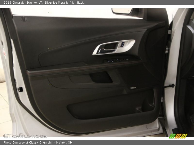 Silver Ice Metallic / Jet Black 2013 Chevrolet Equinox LT