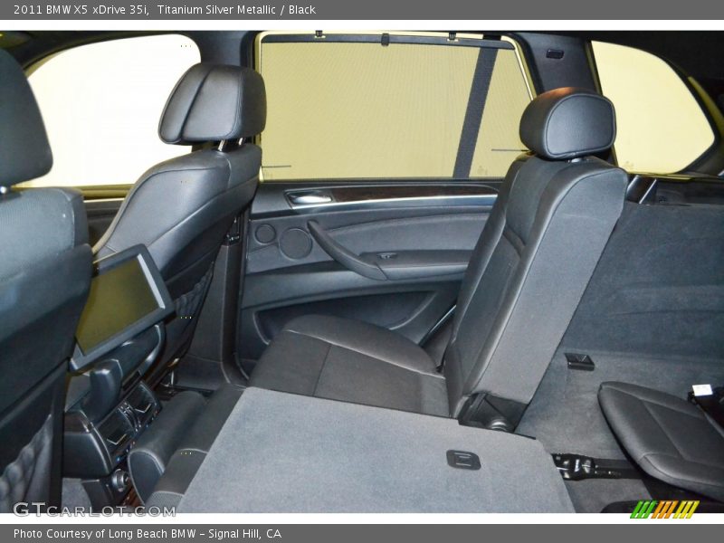 Titanium Silver Metallic / Black 2011 BMW X5 xDrive 35i