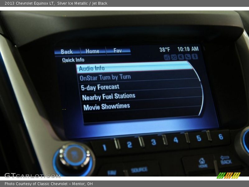 Silver Ice Metallic / Jet Black 2013 Chevrolet Equinox LT