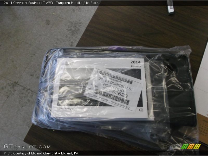 Tungsten Metallic / Jet Black 2014 Chevrolet Equinox LT AWD