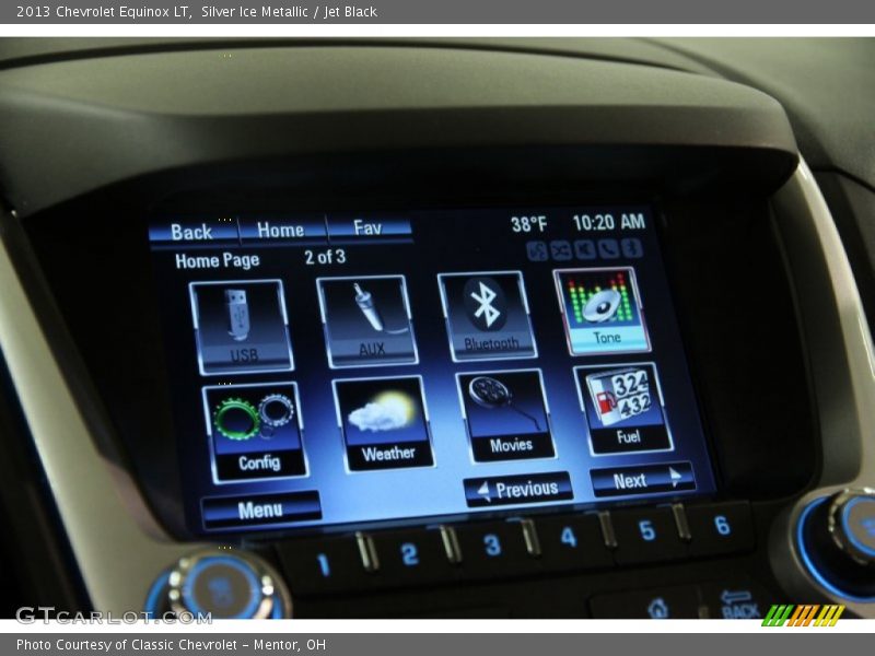 Silver Ice Metallic / Jet Black 2013 Chevrolet Equinox LT