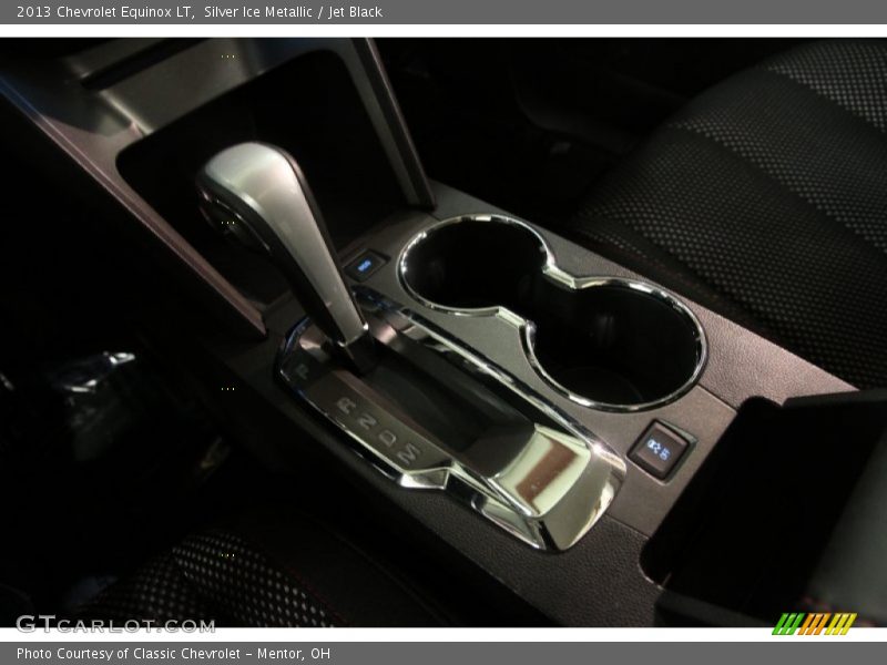 Silver Ice Metallic / Jet Black 2013 Chevrolet Equinox LT