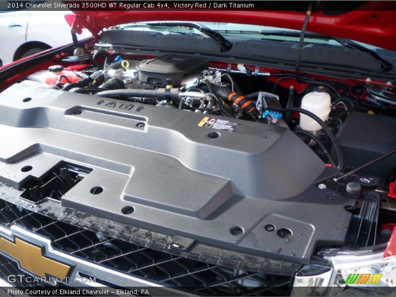  2014 Silverado 3500HD WT Regular Cab 4x4 Engine - 6.6 Liter OHV 32-Valve Duramax Turbo-Diesel V8
