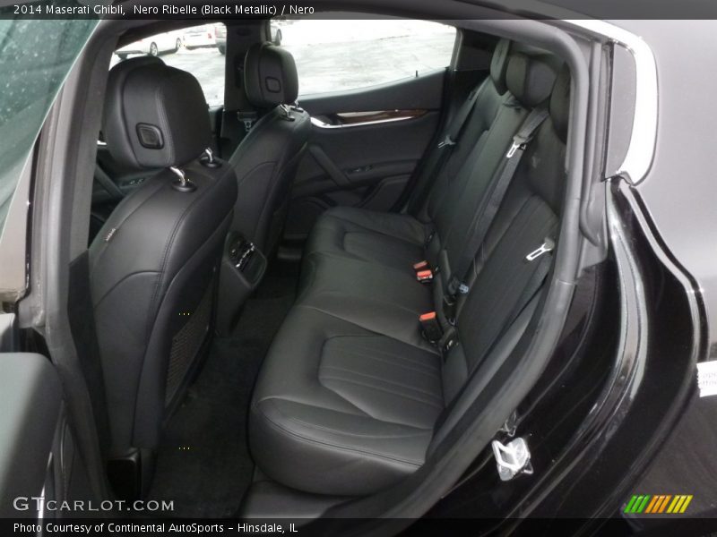 Nero Ribelle (Black Metallic) / Nero 2014 Maserati Ghibli