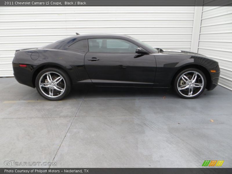 Black / Black 2011 Chevrolet Camaro LS Coupe