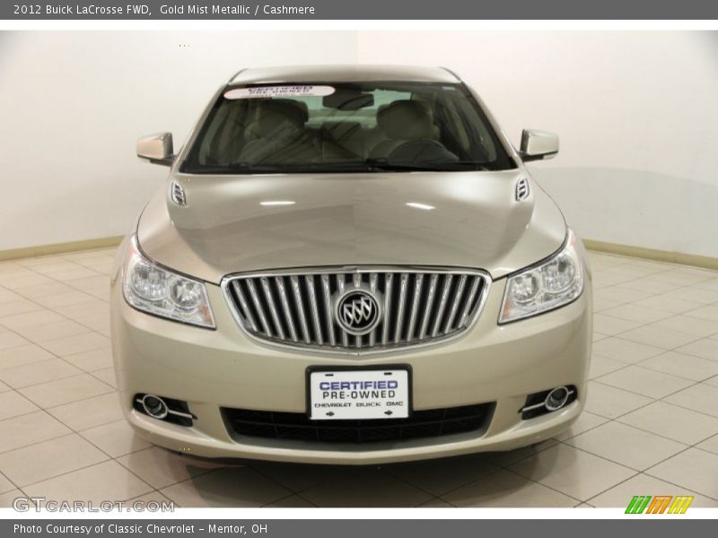 Gold Mist Metallic / Cashmere 2012 Buick LaCrosse FWD